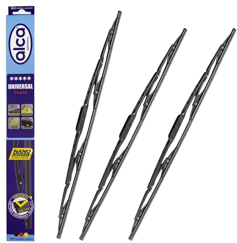 Fits Ford Fiesta 2002-2008 Set of 3 wipers Front 2216 and Rear 11 alca UNIVERSAL AU221611H