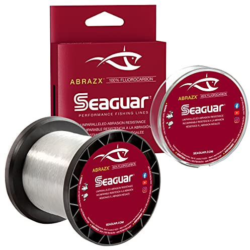 Seaguar AbrazX 100% Fluorocarbon Fishing Line 12lbs, 200yds Break Strength/Length - 12AX200