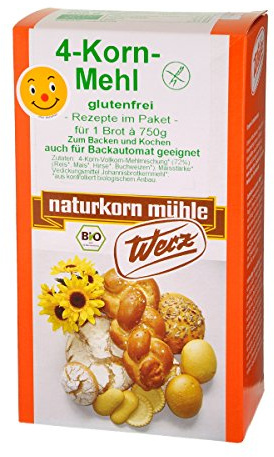 Werz 4-Korn-Vollkornmehl, 500 g