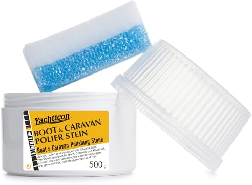 Yachticon Campingartikel Boots & Caravan polierstein 500 G, 450/360