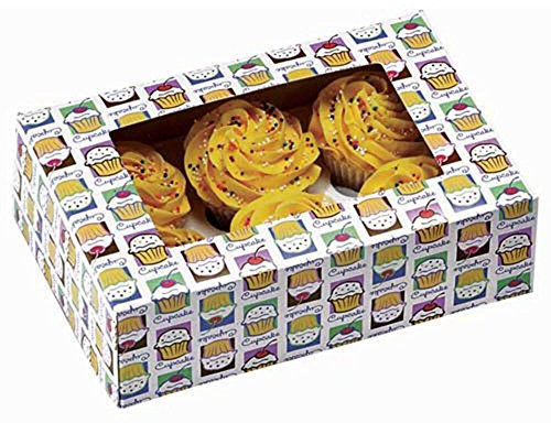 Wilton Cupcake Heaven Cupcake Box for Six Standard Cupcakes - Two Pack