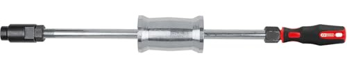 KS Tools 152.1285 M14 Injektoren-Auszieher-Satz mit 1,5 kg Schlaggewicht, 2-tlg.