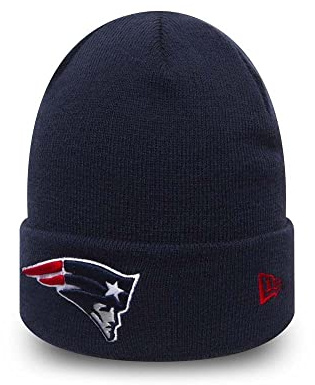 New Era - New England Patriots - Beanie - Team Essential Cuff - Navy