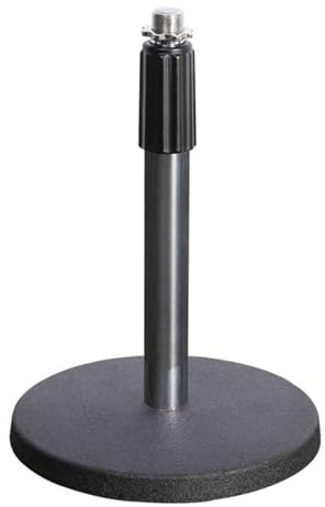 On-Stage DS7200C Adjustable Desktop Microphone Stand, Chrome