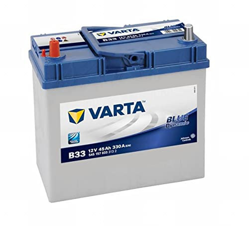 Varta Blue Dynamic B33 Batterie Voitures, 12 V 45Ah 330 Amps (En)