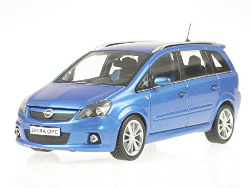 Opel Zafira OPC Minichamps Auto, Maßstab 1:43, blau