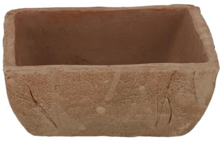 Esschert Design AT07 20 x 20 x 7cm Aged Terracotta Square Pot
