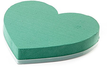 OASIS Solid Heart - Green - 18cm