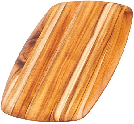 Teakhaus Cutting Board 36x24x1,4cm Edge Rounded, Wood, Brown, 36 x 24 x 1.4 cm