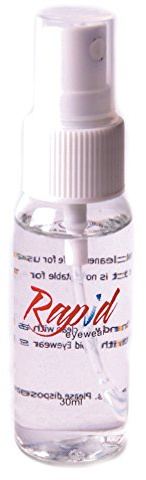 Rapid Eyewear Cleaner Spray Fluid Solution for Glasses & E Device Screens | Ideal for cleaning your mobile phone, tablet, laptop, camera lens, spectacles, sunglasses, computer monitor etc. No Alcohol
