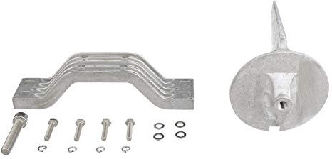 Quicksilver Bootsmotor Teile und Zubehör 8M6007985 Aluminium-Anoden-Kit – Yamaha Außenborder 200–250 PS Marine-Produkt, Nicht angegeben, Unspecified