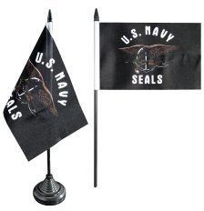 Digni® Drapeau de Table USA Etats-Unis Navy Seals, Mini Drapeau - 10 x 15 cm