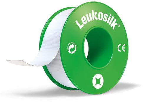 Leukosilk Rollenpflaster für empfindliche Haut 2,5 cm x 5 m, Menge: 1
