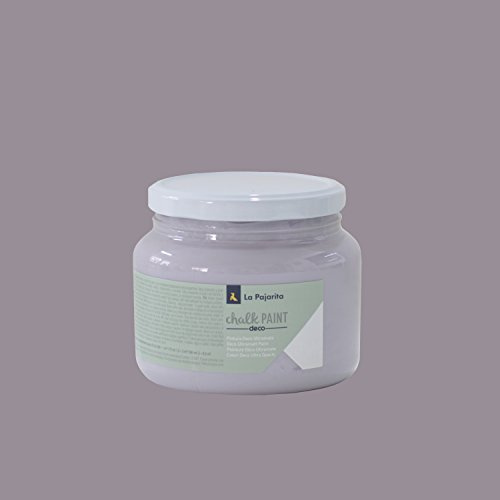 La Pajarita 106191 Pintura para Decoración y DIY, Chalk, 1, Violet, 500 ml