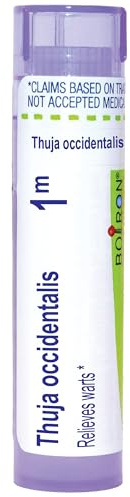 Boiron Thuja Occidentalis 1M Homeopathic Medicine for Warts - 80 Pellets