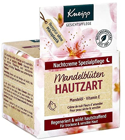 KNEIPP Nachtcreme Mandelblüten hautzart regen. 50 ml