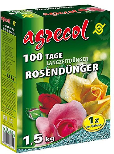 Premium Langzeitdünger für 100 Tage - Rosendünger für alle Rosenarten 1,5Kg für 50 Pflanzen