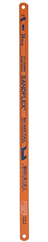 Connect 32401 Bahco Sandflex Hacksaw Blade 24tpi Box 100, Orange