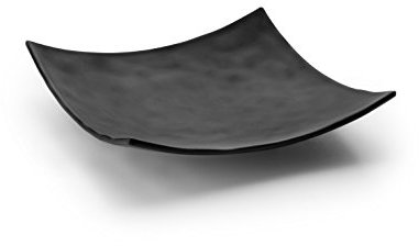 LACOR - 63373 - Fuente De Melamina Cuadrada 25x25x5 - Negro