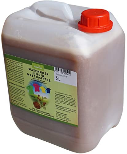 Sapdu Clean - Bidon de 5 l de noix de lavage liquide, lessive naturelle