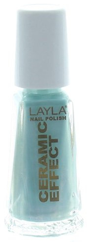 Layla Cosmetics 1243R23-024 Ceramic Effect Nagellack - jade it all, 1er pack (1 x 0.01 l)