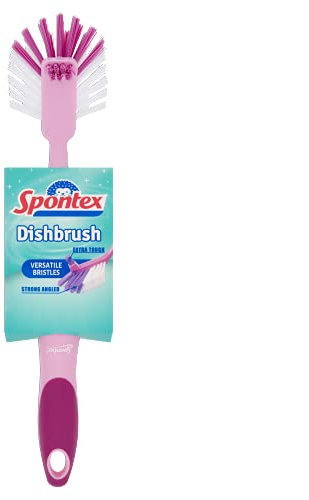 Spontex Dish Brush, Pink