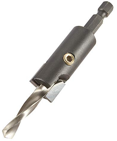 Trend svasatore TCT 16mm con trapano HSS 6,35mm, rilascio rapido | Per materiali abrasivi: sistema rilascio rapido e trapano HSS 6,35mm incluso, compatibile SNAP/CB/5TC