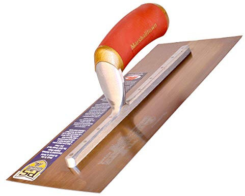 Marshalltown MPB13GSD 13x5-inch Gold Stainless Steel Plasterers Trowel
