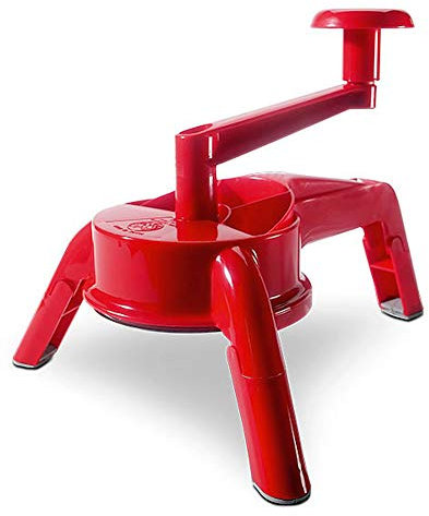 Rigamonti Miss Grater grattugia a dischi orizzontale. Grattugia manuale per frutta, formaggi e verdure con 2 dischi e 4 modalità di taglio. Per uso domestico e professionale