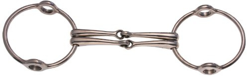ARBO-INOX Polo Gebiss Aufzieh Doppel Trense 13,5cm