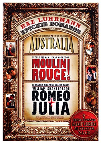 Buz Luhrmann Kolekcja: Australia / Moulin Rouge ! / Romeo i Julia [3DVD] (Keine deutsche Version)