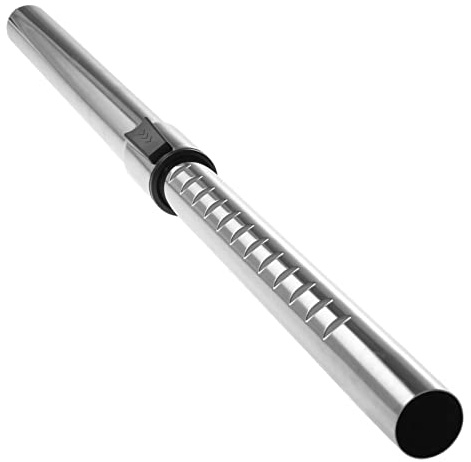 SPARES2GO Telescopic Tube Adjustable Chrome Extension Rod Compatible with Bush Vacuum Cleaners (32mm)