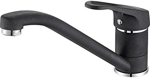 Franke High Pressure Kitchen tap Made of Fragranite and with Fixed spout Garo-Onyx 115.0275.339