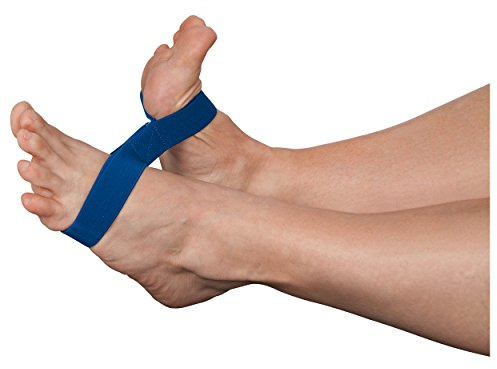 Übungsband Ankleciser Sprunggelenk Trainer Reha, Extra Schwer, Blau, 5er Set