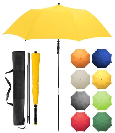 FARE Reise-Sonnenschirm Travelmate Camper – Leicht & Kompakt, UV-Schutz UPF50+, Ideal für Reisen, Strand, Outdoor & Camping - Als Regenschirm nutzbar