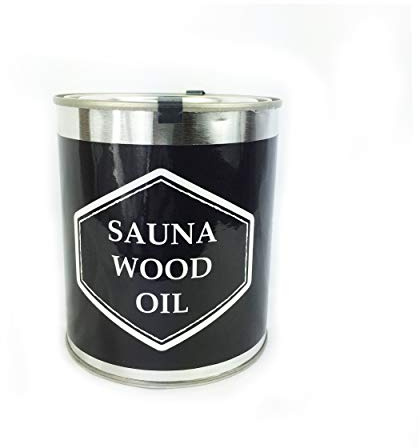 Natural, Non-Toxic Sauna Wood Oil for Restoring and Protecting Saunas to Prevent Rotting & Other Damage: Covers 150-200 sqft (1 Quart)