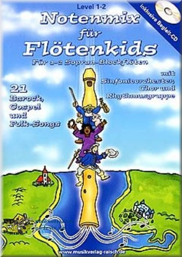 Notenmix für Flötenkids 1 - Sopranblockflöte Noten [Musiknoten]