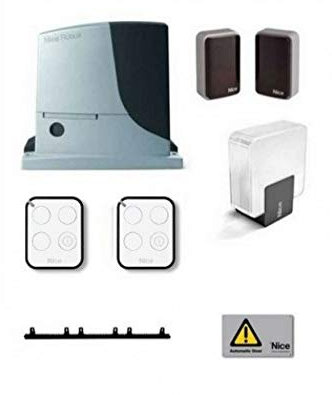 NICE ROBUS 600 KIT CON 5 METRI DI CREMAGLIERA NYLON