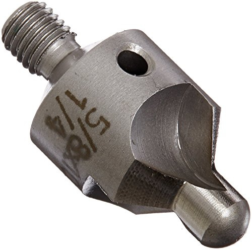 Drill America TSC3/8-1/8 Pilot 100 Degree Threaded Shank Countersinks, 1/8, 3/8