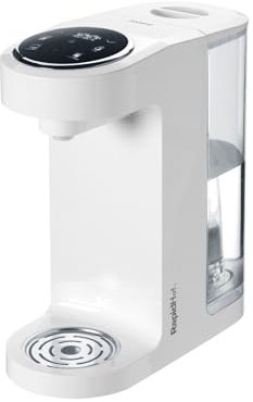 Nuby RapidHot Baby Bottle Maker, Made for RapidCool – Instant Boiling Water | Preset Volumes & Temperature | Follows NHS Guidelines (White)