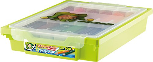 JOLLY Supersticks Aqua Big Box – Kindertagesstätten-Set mit 240 Aquarellierbaren Stiften in 12 Ergänzungsfarben, Leuchtend & Ungiftig, Stapelbar und leicht zu reinigen