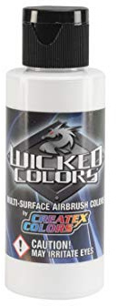 Createx Wicked W032 Super Flat White 60ml Airbrush Farbe Weiss günstig