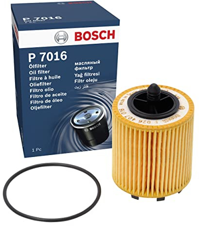 Bosch P7016 Ölfilter für Autos - trennt Ruß- und Metallpartikel vom Motoröl - ermöglicht zuverlässige Motorschmierung