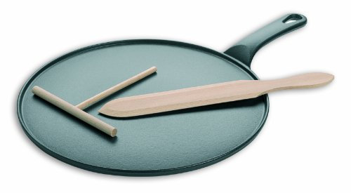 Crêpière professionnelle en fonte noire - Diammétre 300mm