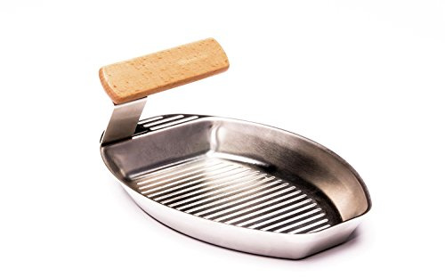 matrasa Grillpfanne Veggie mit abnehmbarem Griff - Grillkorb ideal für Gemüse