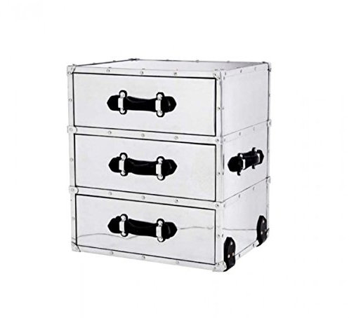 Casa Padrino Luxus Art Deco Designer Beistelltisch 58 x 47 x H. 66 cm - Luxus Kollektion