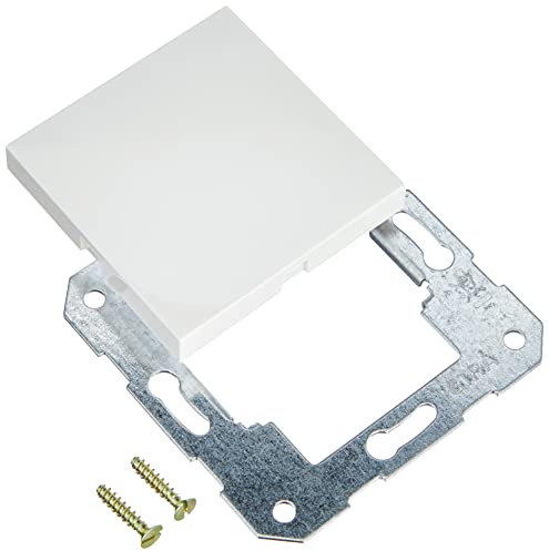 Gira 026803 Blindabdeckung mit Tragring System 55, reinweiß