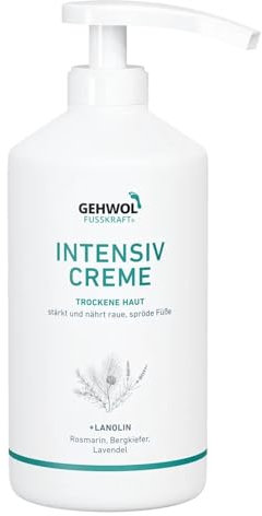 Gehwol Fusskraft Blau Fußcreme Für Trockene Raue Haut 500 ml