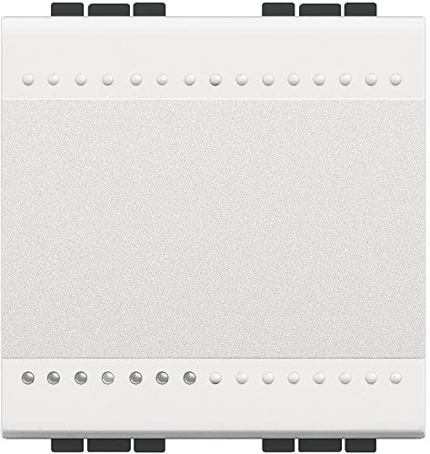Bticino livinglight - Conmutador 1 polo 16a 2 módulos blanco