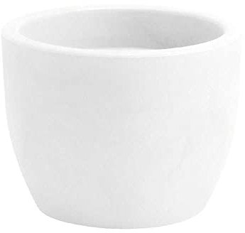 Nicoli hydroflora 63001430 Vaso Hera, Diametro 40 cm, Altezza 30 cm, Colore Bianco Opaco